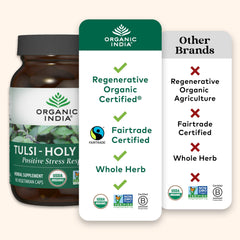 Organic India Tulsi bottle ready for daily wellness ritual
