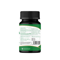Healthy lifestyle scene with water and barley grass tablets.