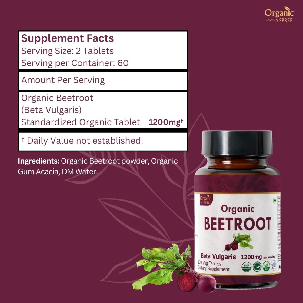 GMP-certified facility seal associated with Organic Spree Beetroot Tablets packaging