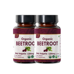 Organic Spree Beetroot Tablets packaging shows organic certification.