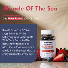 Daily-dose spoon beside gummies emphasizes convenient portion control.