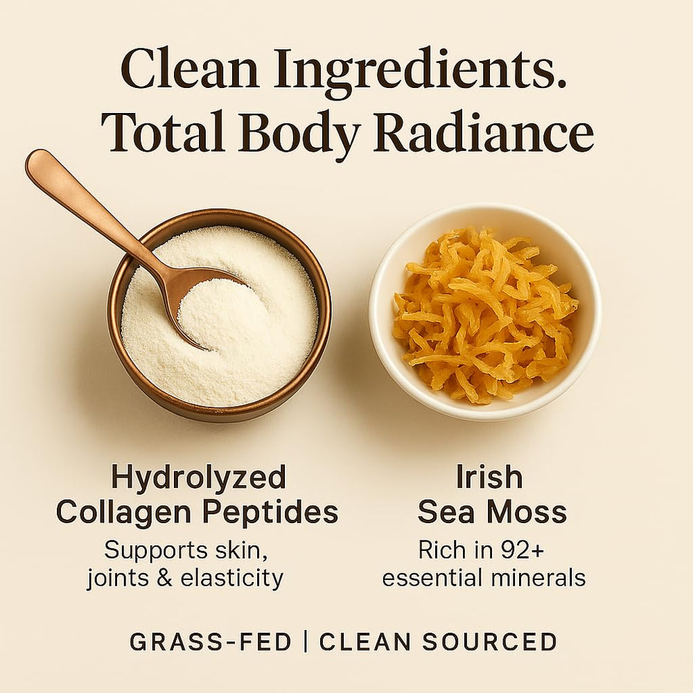 Organics Nature Irish Sea Moss minerals highlight natural nutrients