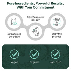 Organics Ocean Better Calcium sourced from Icelandic red algae with 70+ trace minerals.