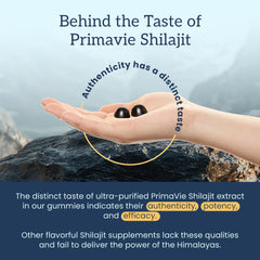 Organifi Shilajit Gummies with PrimaVie Shilajit for potent energy support.