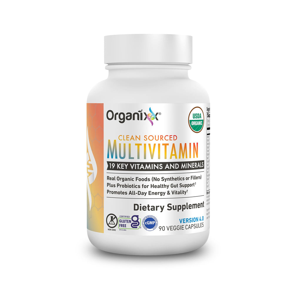 One-daily Organixx vegan capsule aids routine simplicity.