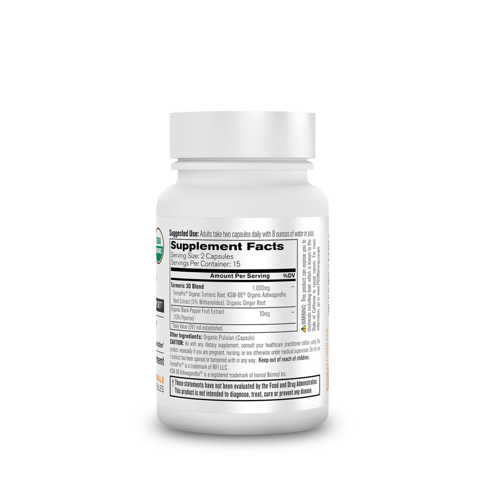 Organixx organic label with USDA certification and clean ingredients