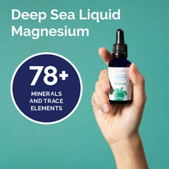 30 mL bottle and packaging of Oriel Liquid Magnesium Drops.