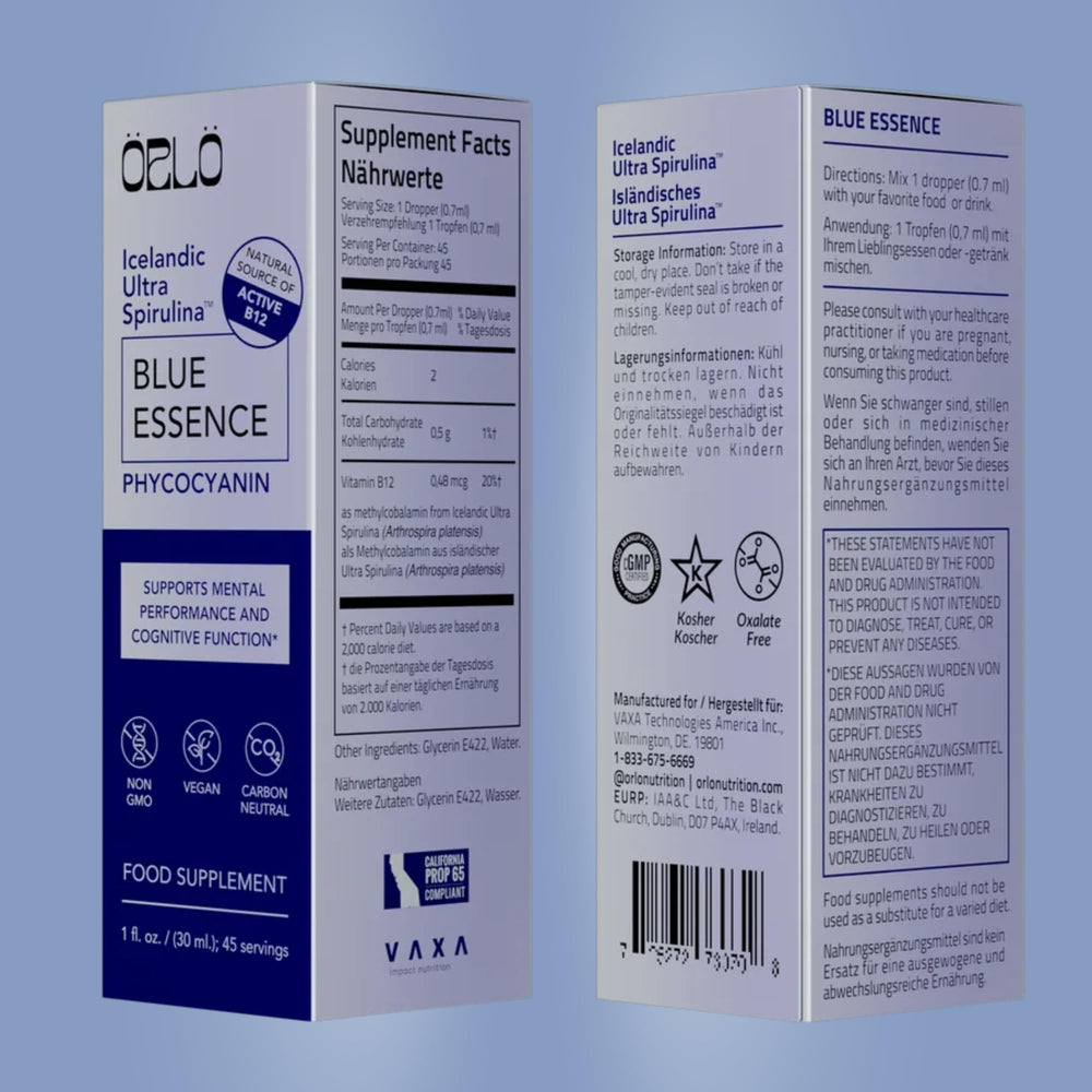 Orlo Blue Essence carbon-negative sourcing from geothermal Iceland
