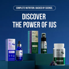 Orlo Blue Essence vegan nutrition matrix from Icelandic Ultra Spirulina