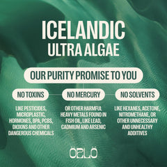 Orlo Icelandic Nordic sourcing emphasizes pure, ocean-free omega-3 supply.