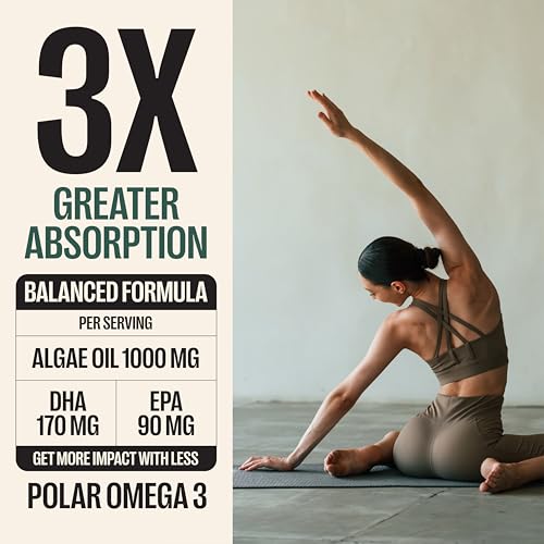 Orlo vegan omega3 mini softgels close-up for gentle swallowing and stomach-friendly nutrients.