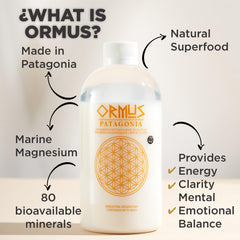 ORMUS PATAGONIA ARGENTINA product packaging on shelf signaling trusted daily use.