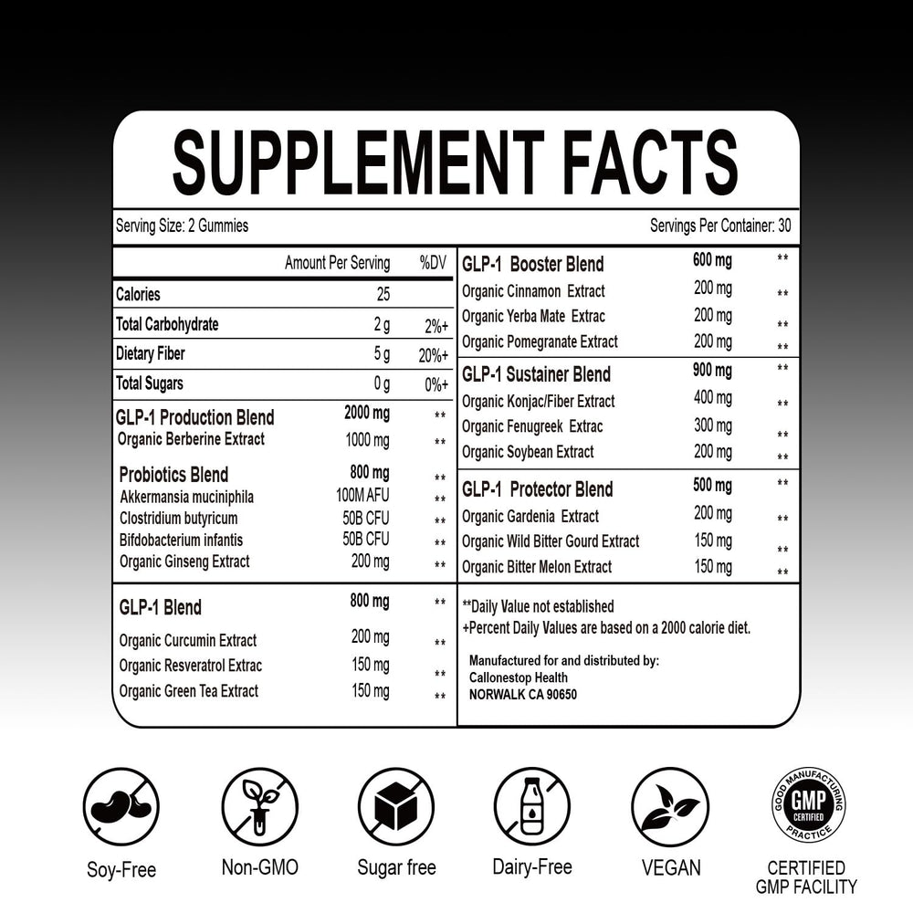 Orocely GLP-1 Gummies berry flavor highlighted for a tasty daily treat.