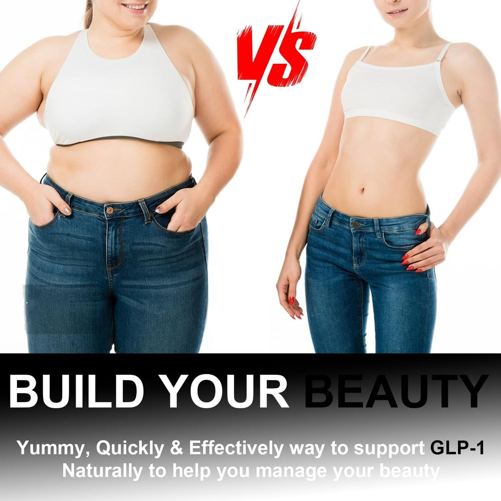 Orocely GLP-1 Gummies with fiber to promote fullness after meals.