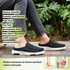 OrthoComfoot latex metatarsal pad reduces pressure while standing