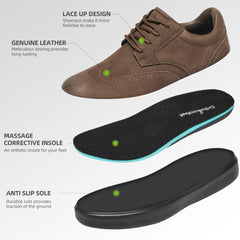 OrthoComfoot versatile dress shoe appropriate for work, events, or casual outings.