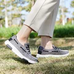 OrthoComfoot vintage-style loafer blends classic look with daily comfort.