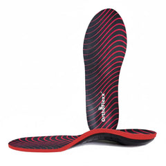 OrthoFlexx Insoles with premium arch support in a shoe for all-day comfort.