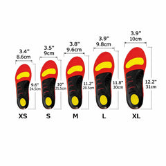 OrthoFlexx Insoles ideal for work boots and athletic footwear.