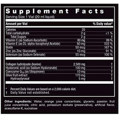 Orthomol Beauty Vial 30-day consumption plan visual hints ongoing use.