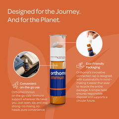 Orthomol Immun 30-day supply in compact packaging for consistent use.