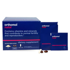 Orthomol Natal daily-pack offers convenient prenatal nutrition for busy days.