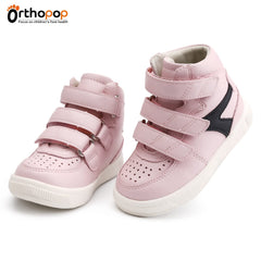 Orthopop anti-slip outsole kids shoes improve grip on diverse surfaces