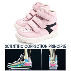 Orthopop Kids orthopedic shoe insole demonstrates a U-shaped arch support.