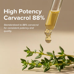 ORZAX oregano oil drops suitable for aroma diffuser to refresh spaces.