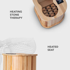 Osaki OS-F2 steam-seated therapy to soothe tired feet after workouts