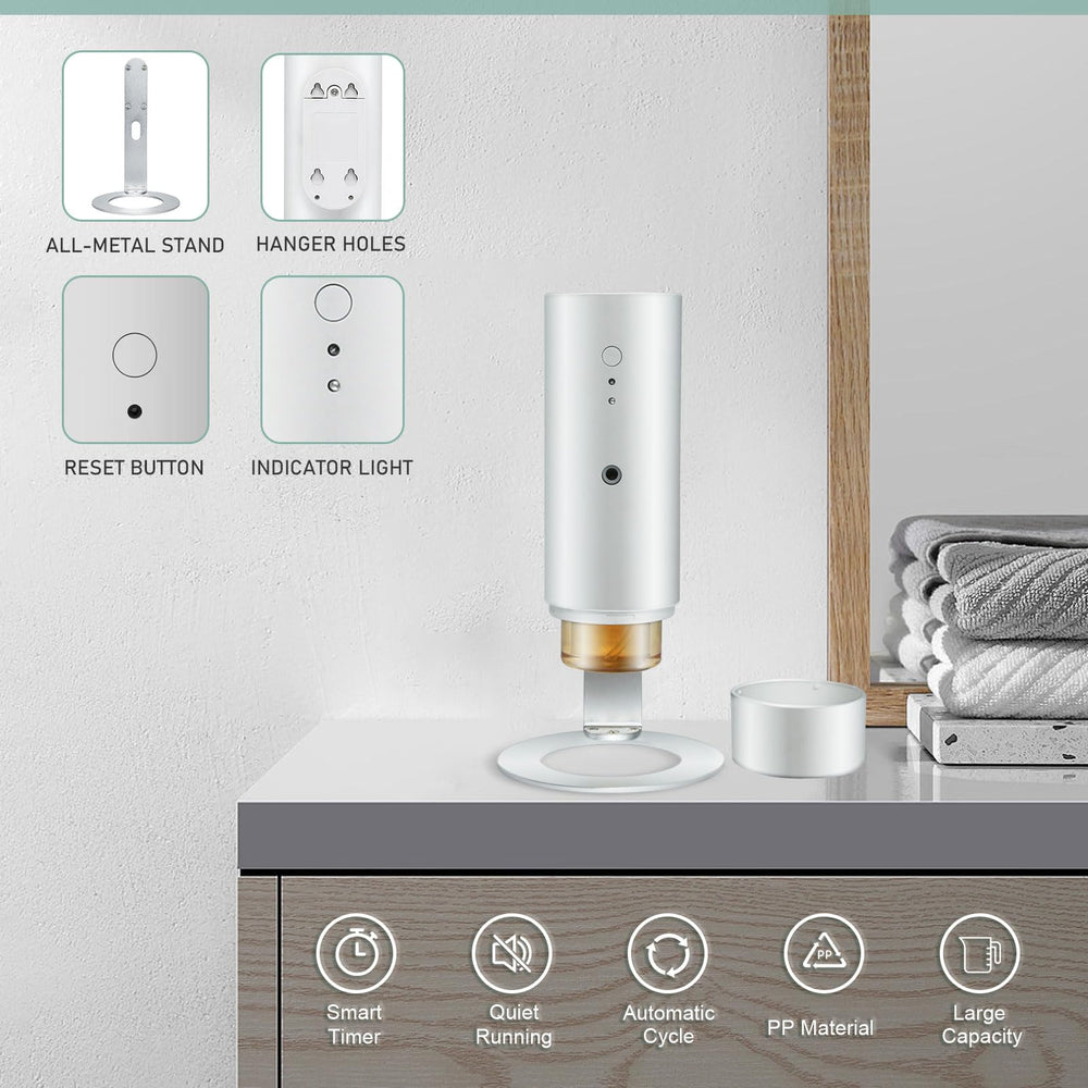 OscentPro diffuser shown in an office or spa setting for versatile ambience.