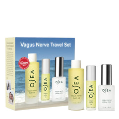 OSEA Vagus Nerve Oil bottle ready for calming aromatherapy and gentle skin hydration