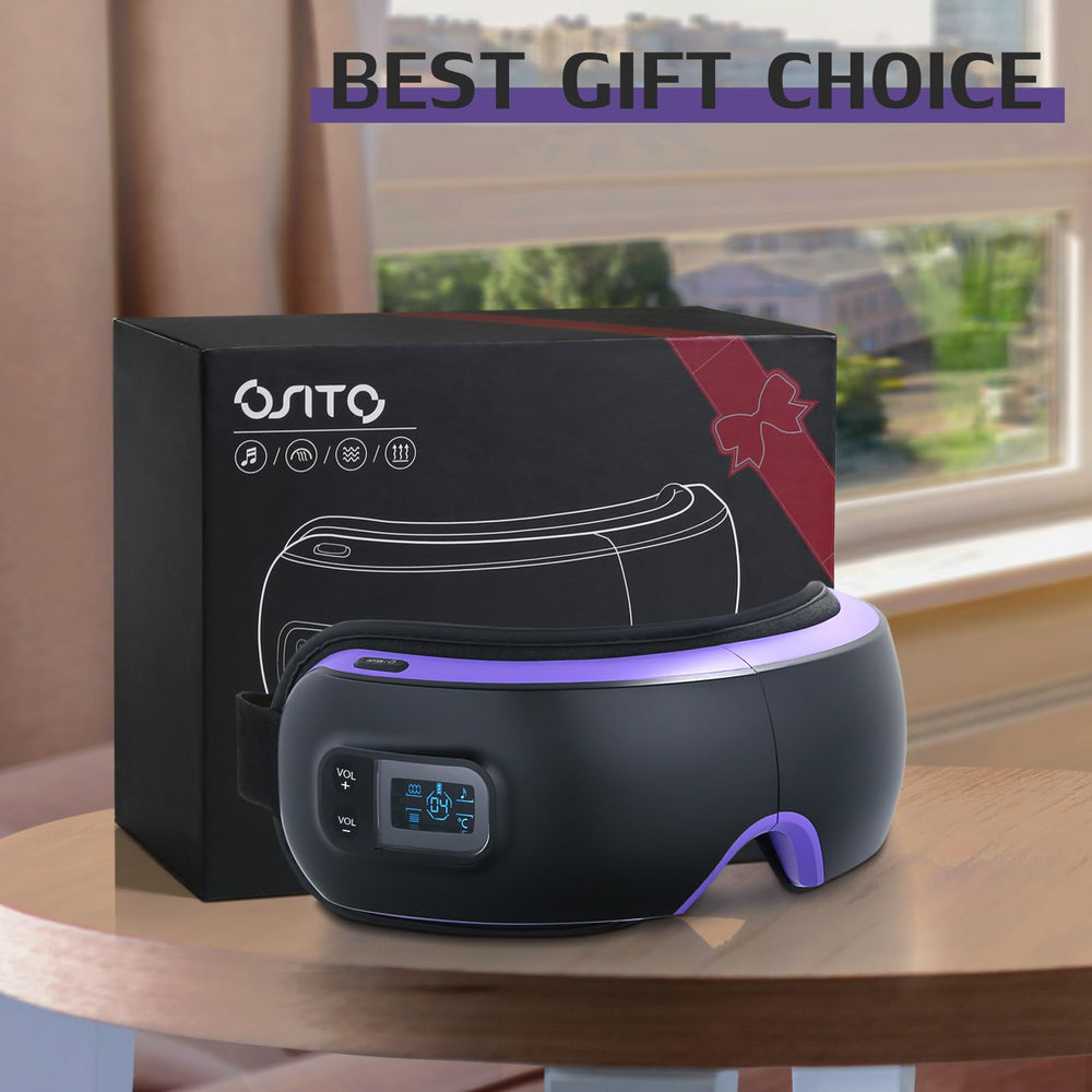 OSITO Eye Massager compact storage enables portable use.