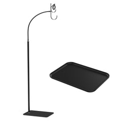 Oslora CPAP hose hanger at bedside for easy access and tangle-free tubing.