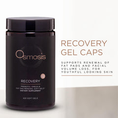 OSMOSIS Recovery fat pads promote facial fullness with probiotic-friendly ingredients.