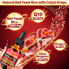 Ossual bergamot citrus flavor drops with refreshing taste