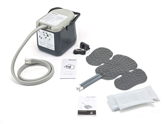 Ossur Cold Rush base unit for steady cooling at home