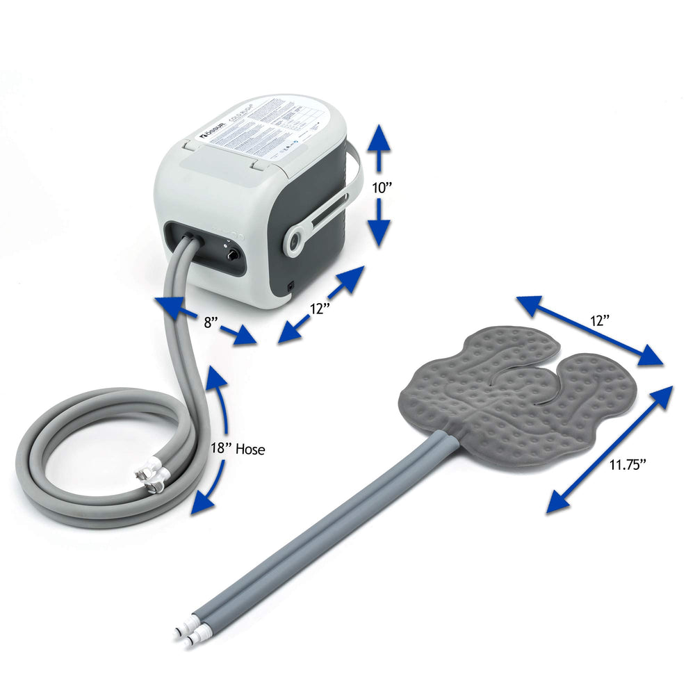 Ossur Cold Rush compact portable design ideal for home or clinic