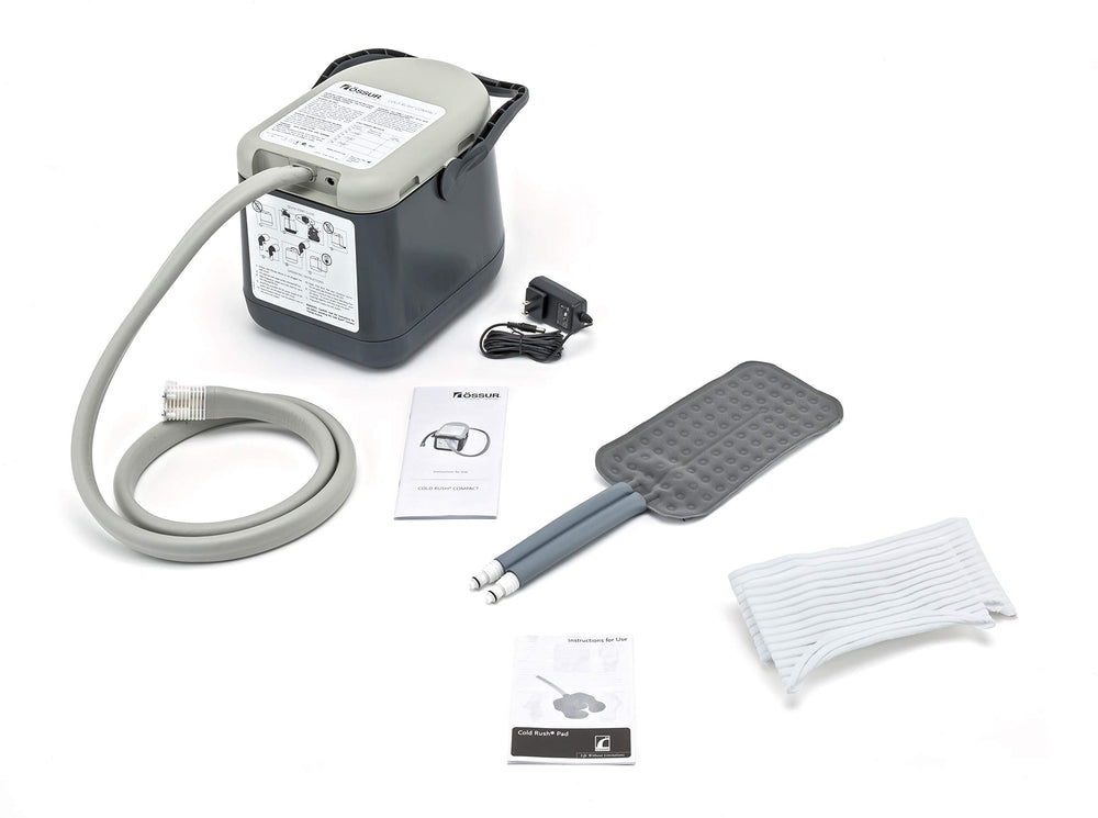 Ossur Cold Rush compact therapy system for at-home recovery with consistent cooling