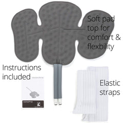 Ossur Cold Rush Hip Pad left elastic straps for snug hip fit