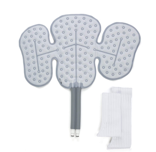 Ossur Cold Rush hip pad right hip coverage for post-operative cooling.