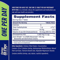 Osteo Bi-Flex glucosamine tablets for daily joint nourishment.