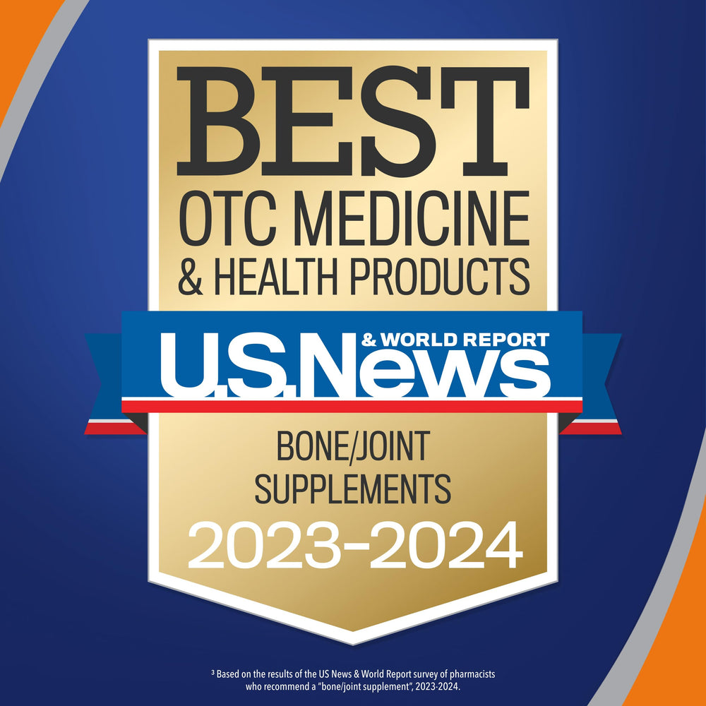 Joint Shield herbal extract on Osteo Bi-Flex packaging signals enhanced joint comfort.