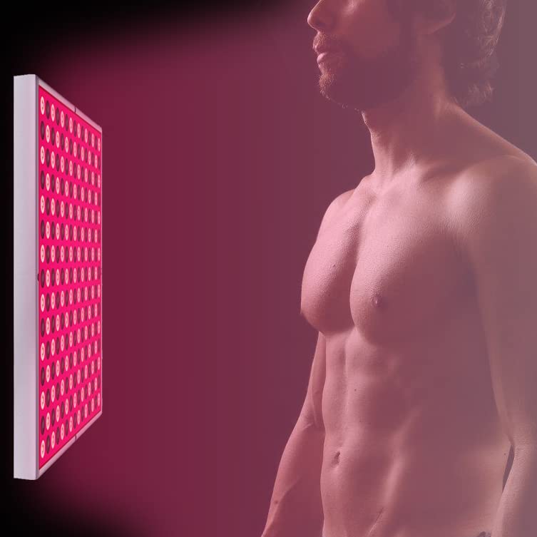 Osunby red light panel ambient room setup for relaxing routines.