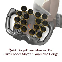 otpuskay 16-head massage surface offering versatile coverage for large and small muscles