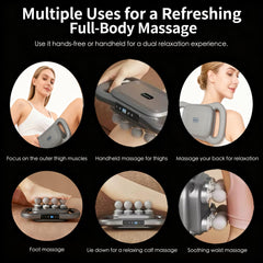 Otpuskay massager operates quietly during work breaks.