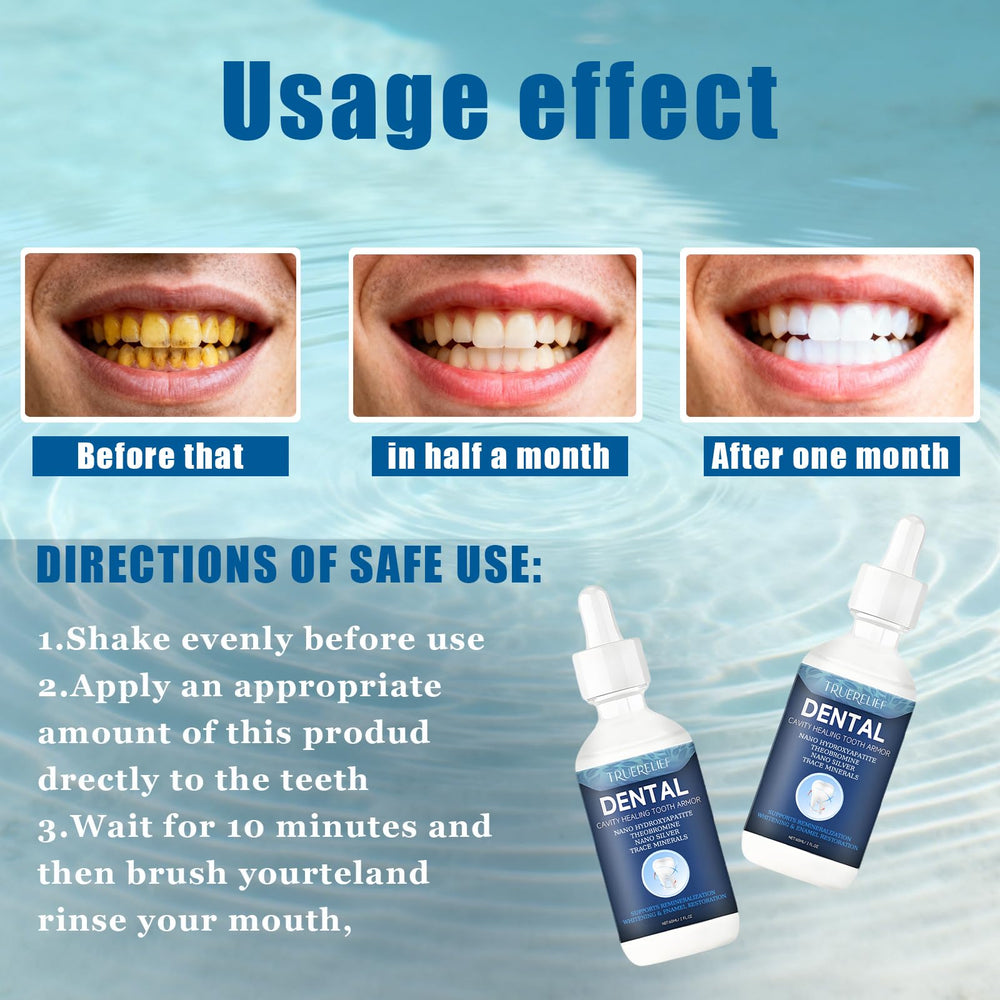 OUHENGTEK shielding layer on enamel demonstrates protective barrier effect.