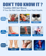 OUOKK foot massage area helps disperse pressure and promote circulation.