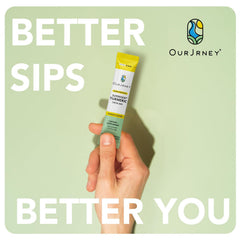 OurJrney Nano Turmeric Drink daily-use pouch for morning routine