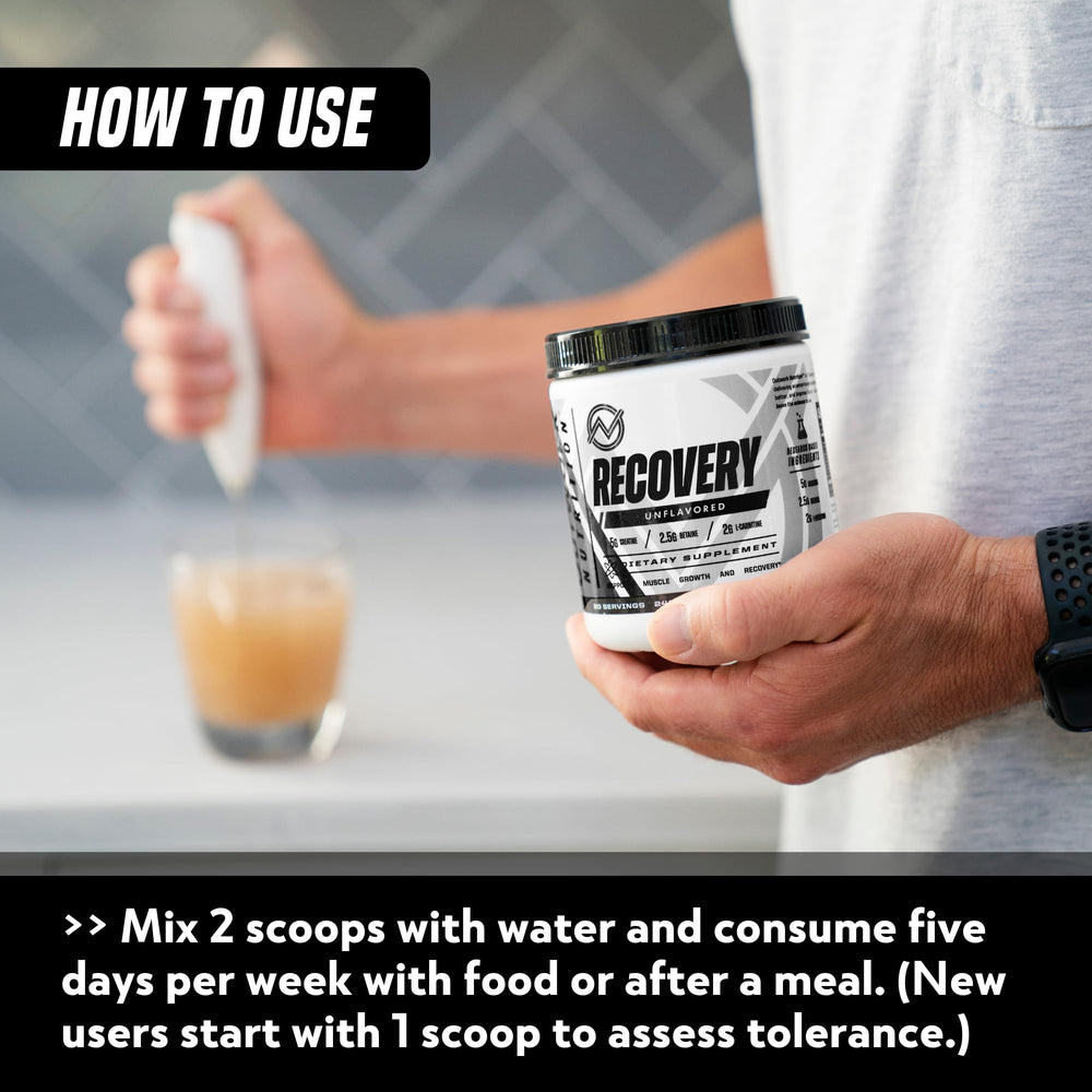Prepared shake with Outwork Nutrition powder for post-workout refreshment.